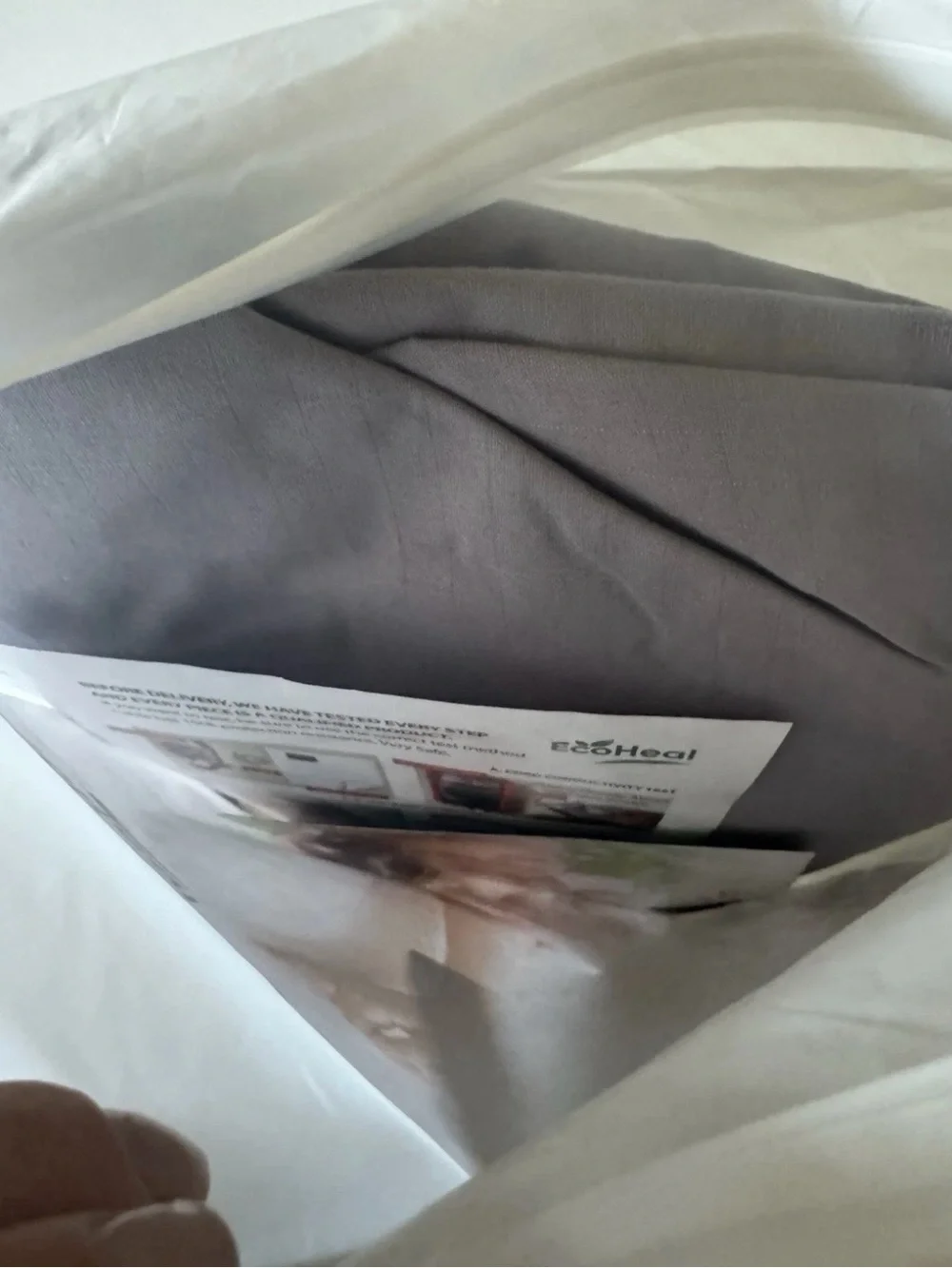 Luxury Tourmaline Sheets Super Queen, Bed Fitted Sheet, Gray